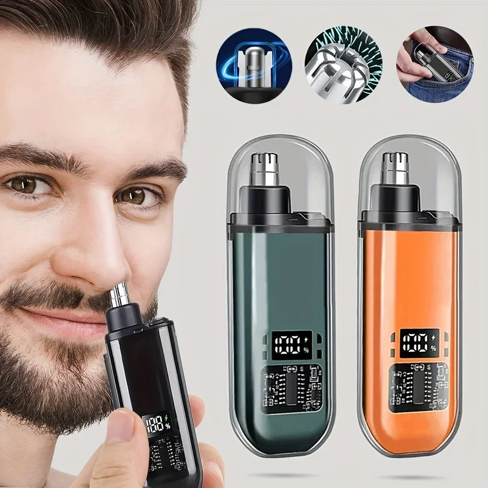 Nose Ear Hair Trimmer USB Rech - Men'S Grooming Scissors review and price