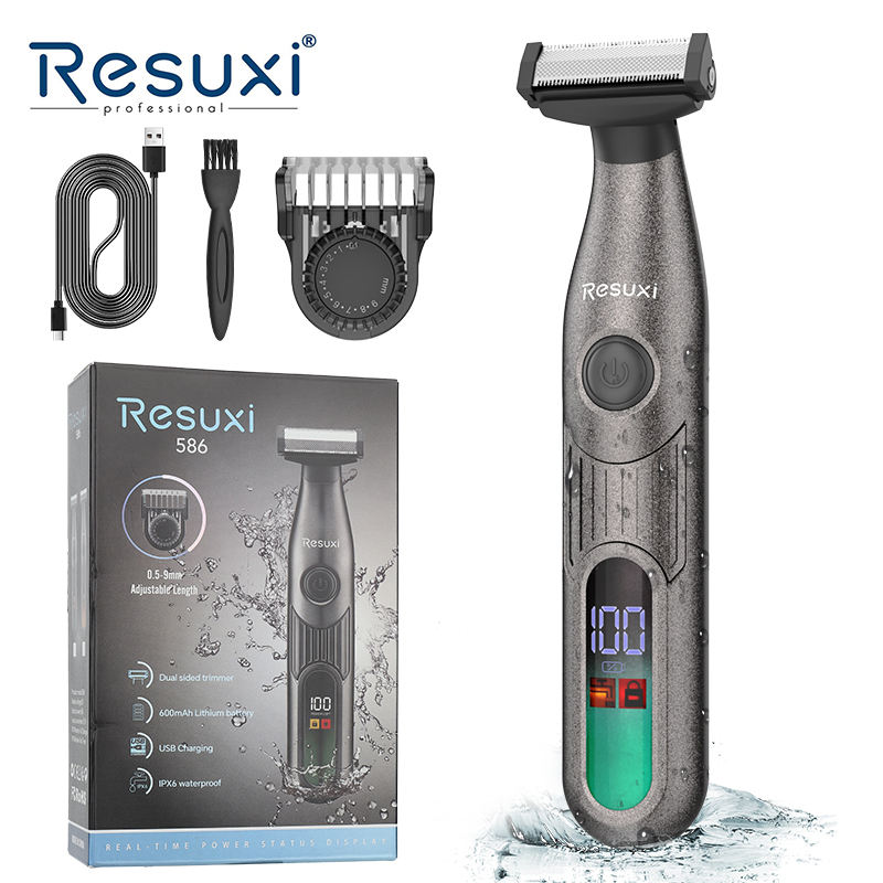 Resuxi 586 Premium Mens Groomi - Men'S Grooming Electric Trimmer review and price