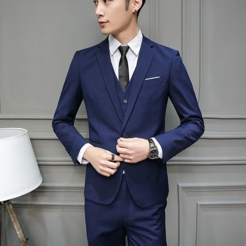 Men Suit 3 Piece Set Slim Fit  - Men'S Grooming And Style review and price