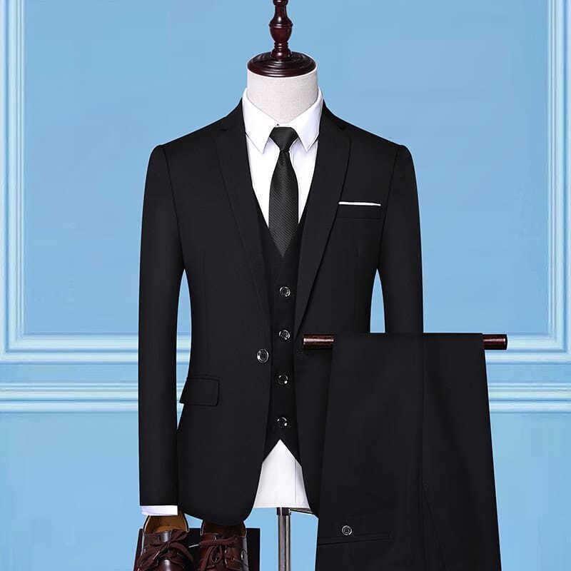 Men Suit 3 Piece Set Slim Fit  - Men'S Grooming And Style review and price