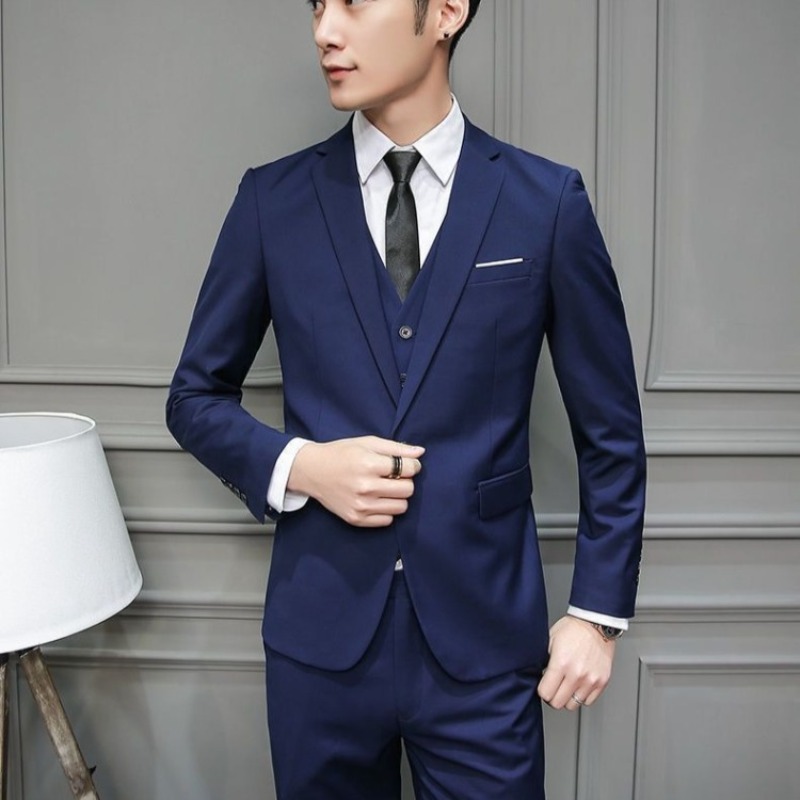 Men Suit 3 Piece Set Slim Fit  - Men'S Grooming And Style review and price