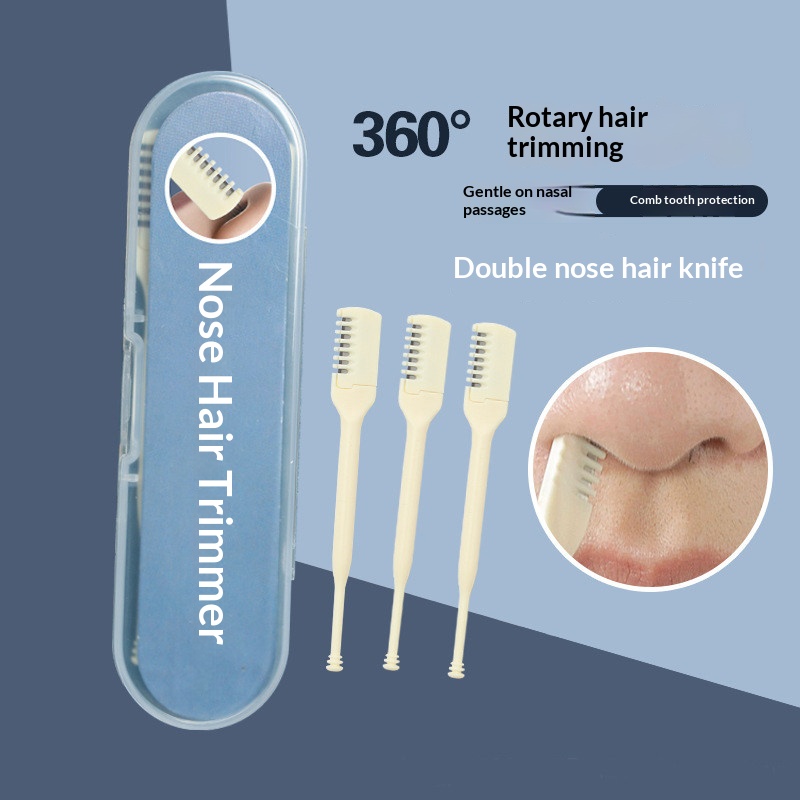 Dual‑End Manual Nose Hair Trim - Men'S Grooming Electric Trimmer review and price