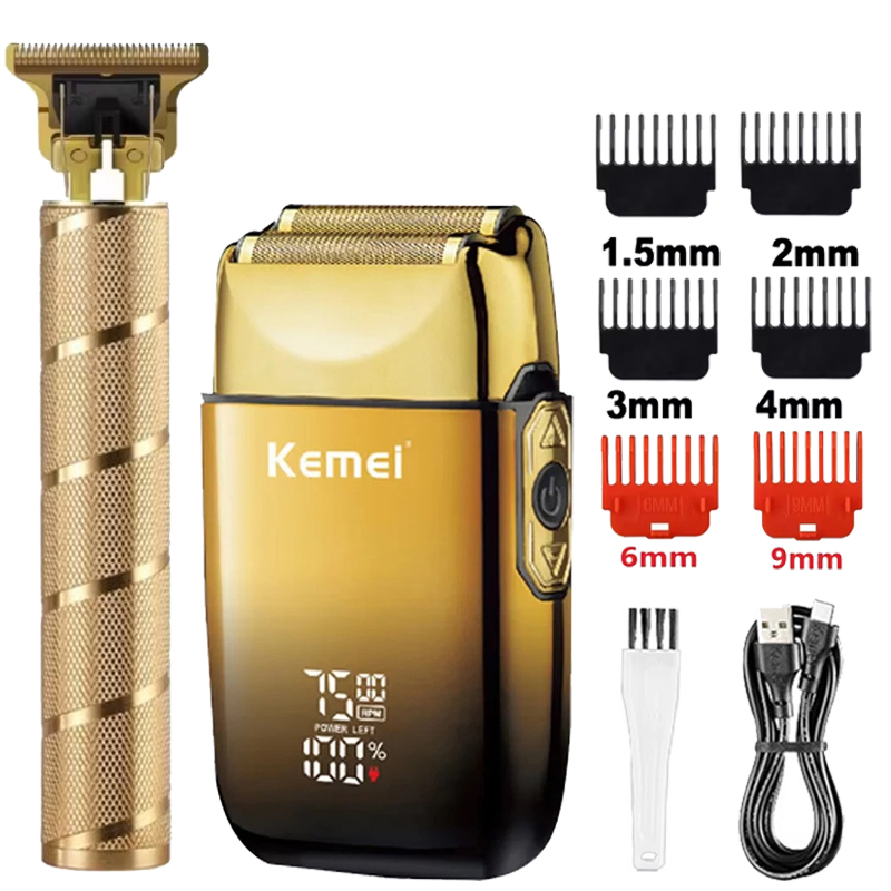 Kemei KM-TX10 T9 Hair Trimmer  - Men'S Grooming Electric Trimmer review and price