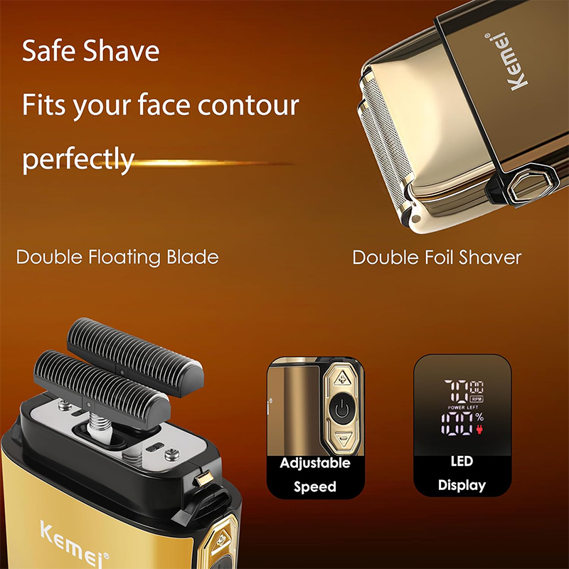 Kemei KM-TX10 T9 Hair Trimmer  - Men'S Grooming Electric Trimmer review and price