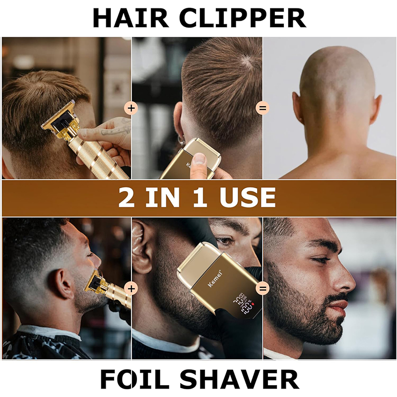 Kemei KM-TX10 T9 Hair Trimmer  - Men'S Grooming Electric Trimmer review and price