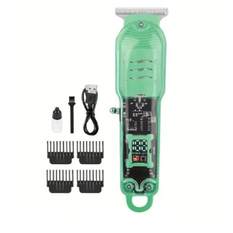 USB Rechargeable Transparent H - Men'S Grooming Electric Trimmer review and price